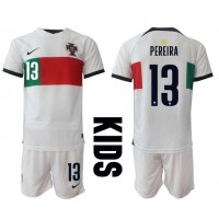 Portugal Danilo Pereira #13 Bortadräkt Barn VM 2022 Kortärmad (+ Korta byxor)